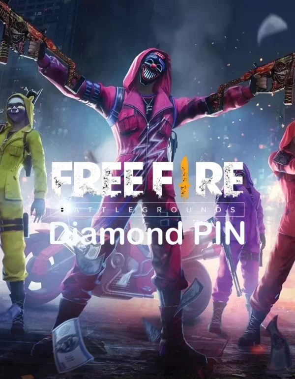 Free Fire Diamond Pin