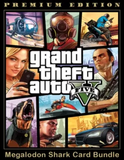 Grand Theft Auto V Premium Edition & Megalodon Shark Card Bundle