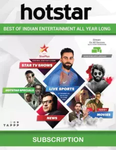 Hotstar Annual Pack