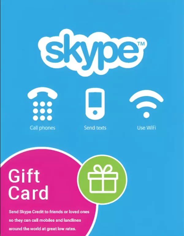 Skype Credits Card