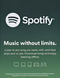 Spotify Gift Card