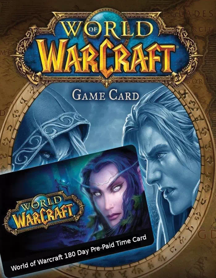 World of Warcraft 60 Days Time Card Prepaid US digital for Windows